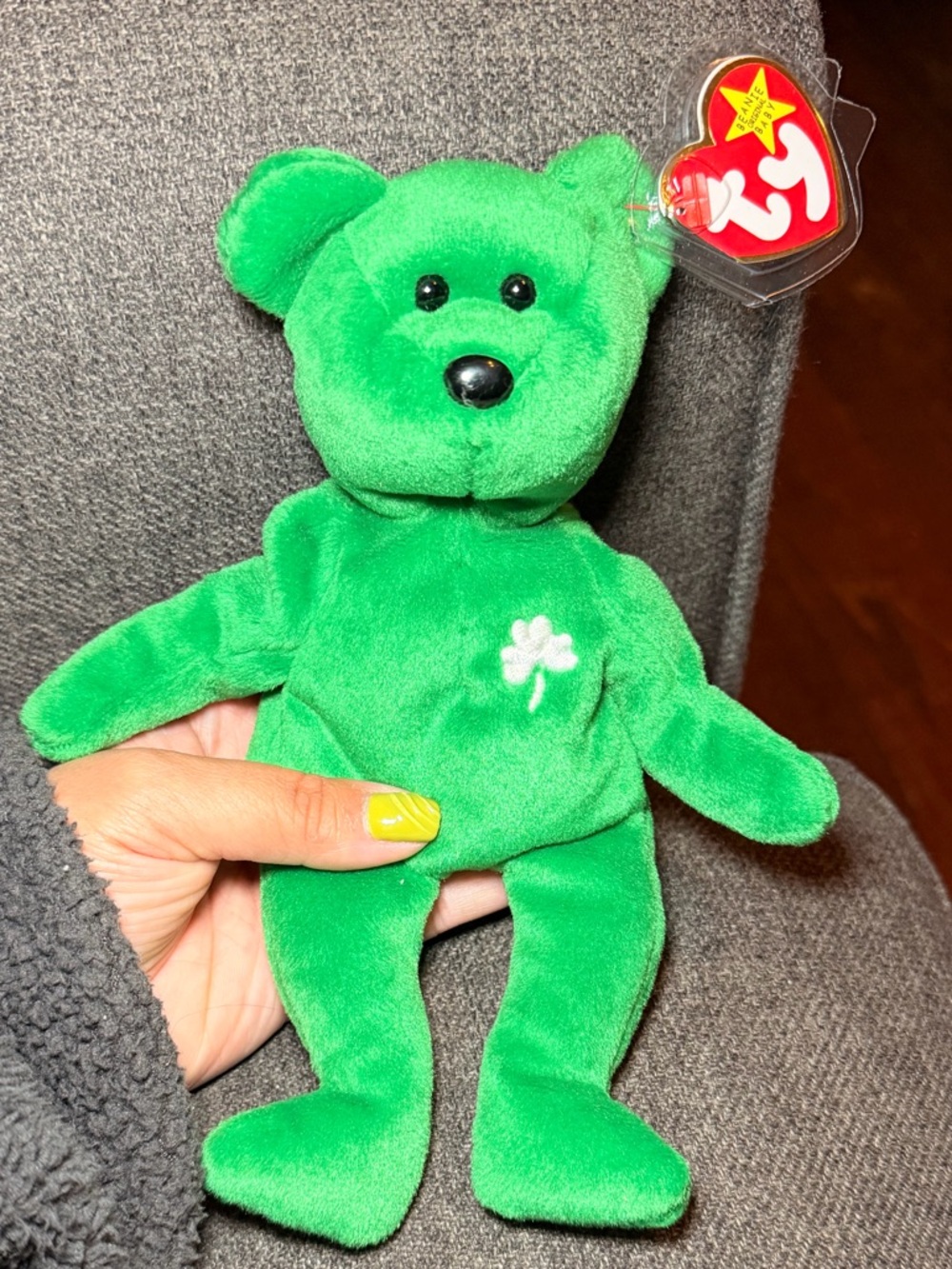 Beanie Baby 1997 Erin The Irish Bear